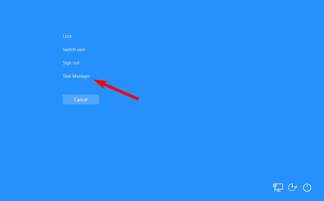 Start Task Manager